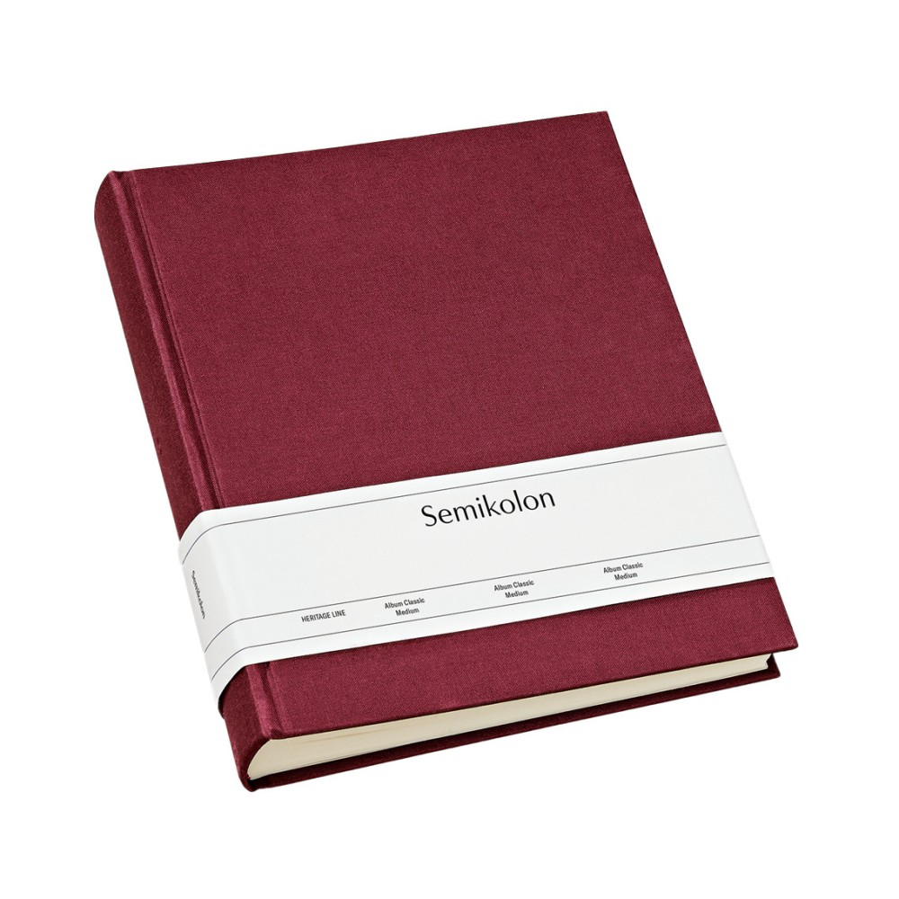 Photo album Classic Medium - Semikolon - Burgundy