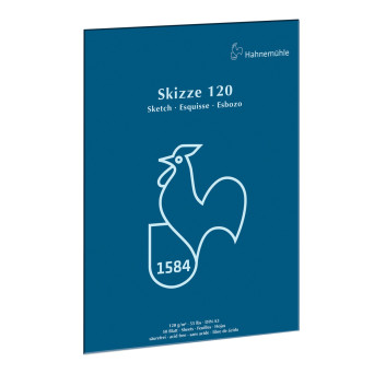 Skizze Sketch Pad - Hahnemühle - A3, 120 g, 50 pages
