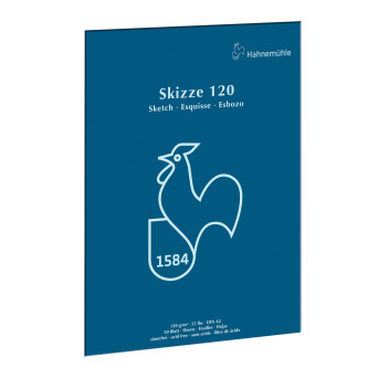 Blok szkicowy Skizze - Hahnemühle - A2, 120 g, 50 ark.