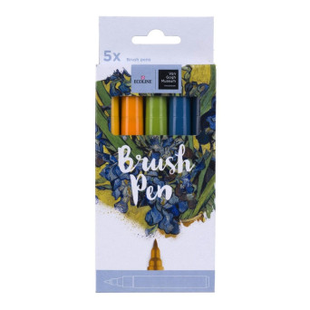 Brush Pen watercolor set Ecoline Van Gogh Museum - Talens - 5 pcs.