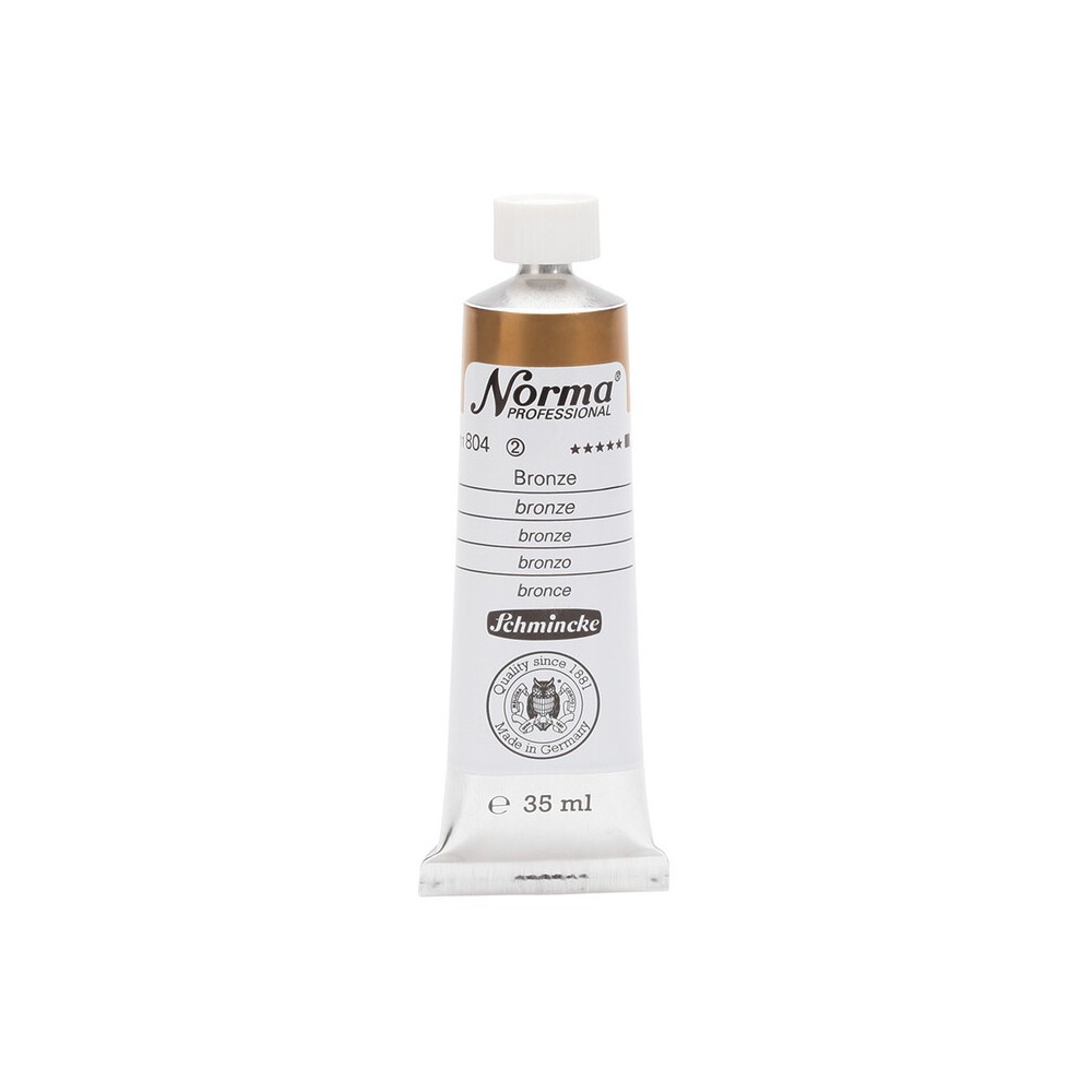 Farba olejna Norma Professional - Schmincke - 804, Bronze, 35 ml