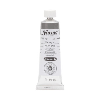 Farba olejna Norma Professional - Schmincke - 708, Warm Grey, 35 ml