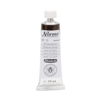 Farba olejna Norma Professional - Schmincke - 626, Vandyke Brown, 35 ml
