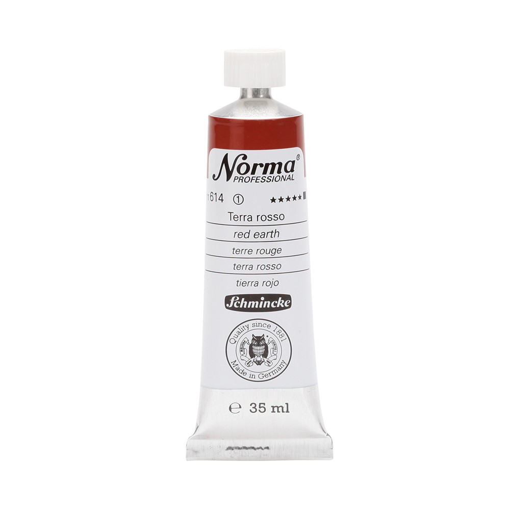 Farba olejna Norma Professional - Schmincke - 614, Red Earth, 35 ml