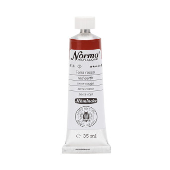 Farba olejna Norma Professional - Schmincke - 614, Red Earth, 35 ml