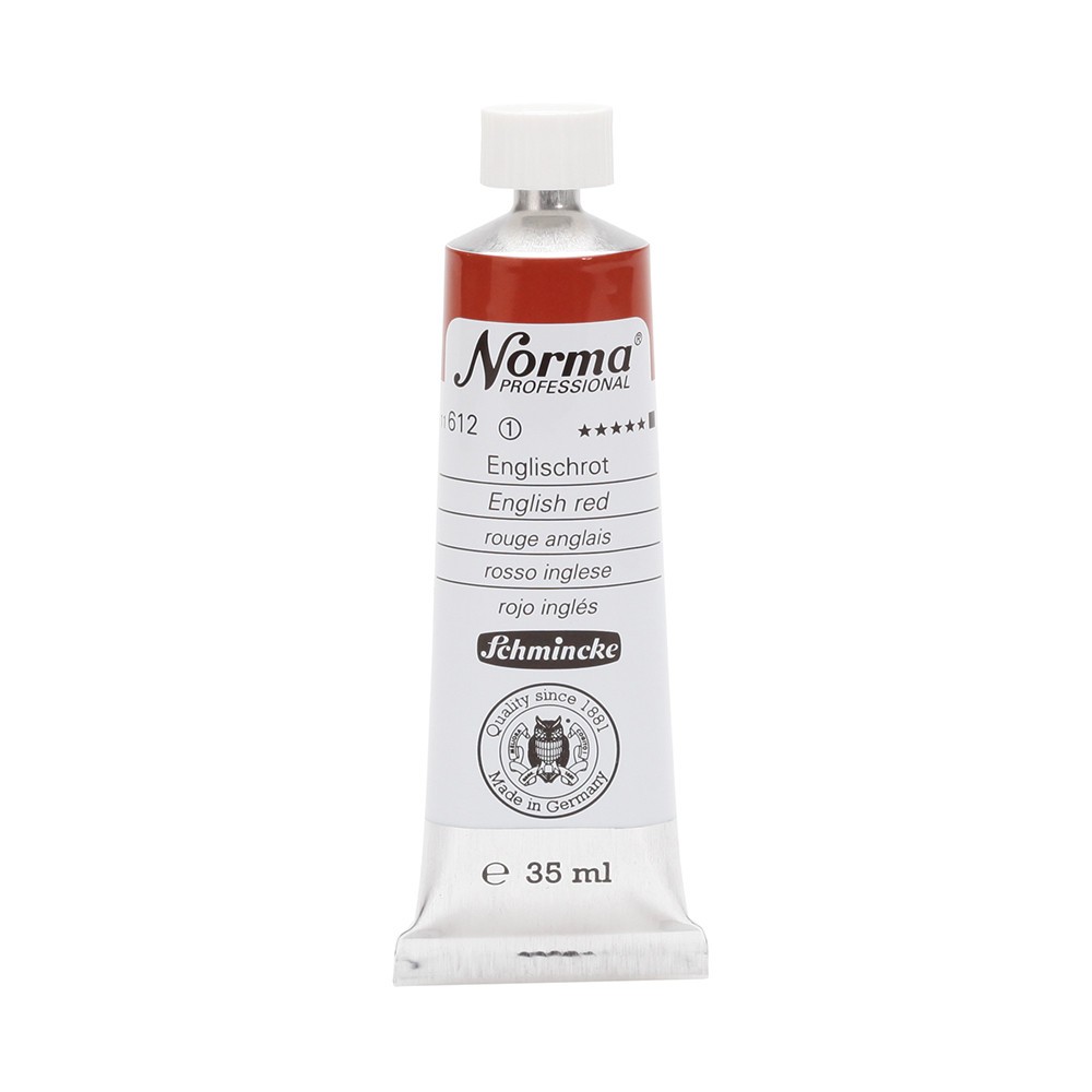 Farba olejna Norma Professional - Schmincke - 612, English Red, 35 ml