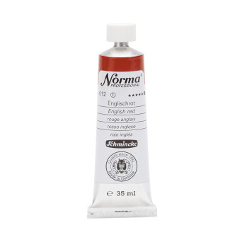 Farba olejna Norma Professional - Schmincke - 612, English Red, 35 ml