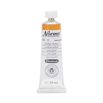 Norma Professional oil paint - Schmincke - 602, Yellow Ochre, 35 ml