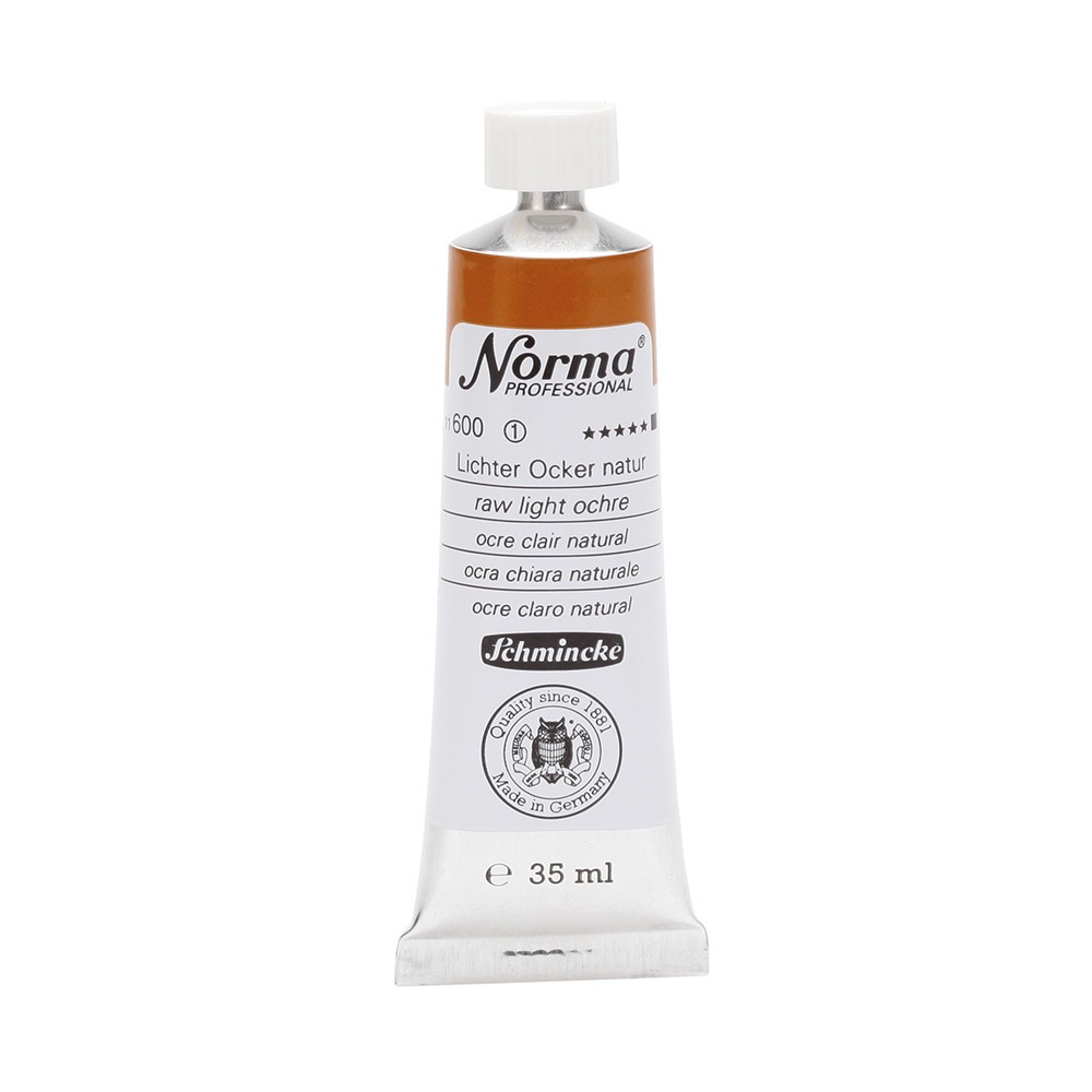 Farba olejna Norma Professional - Schmincke - 600, Raw Light Ochre, 35 ml