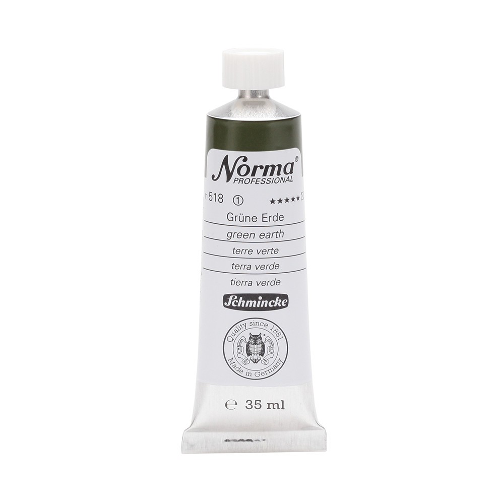 Farba olejna Norma Professional - Schmincke - 518, Green Earth, 35 ml