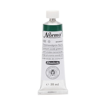 Farba olejna Norma Professional - Schmincke - 502, Chromium Oxide Green Brill., 35 ml