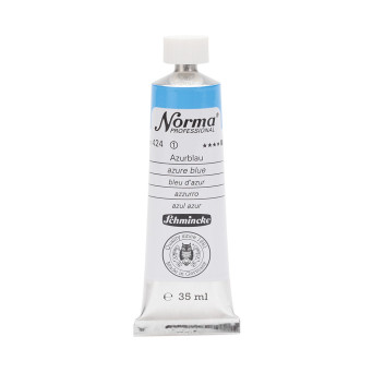 Farba olejna Norma Professional - Schmincke - 424, Azure Blue, 35 ml