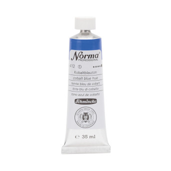 Farba olejna Norma Professional - Schmincke - 412, Cobalt Blue Hue, 35 ml