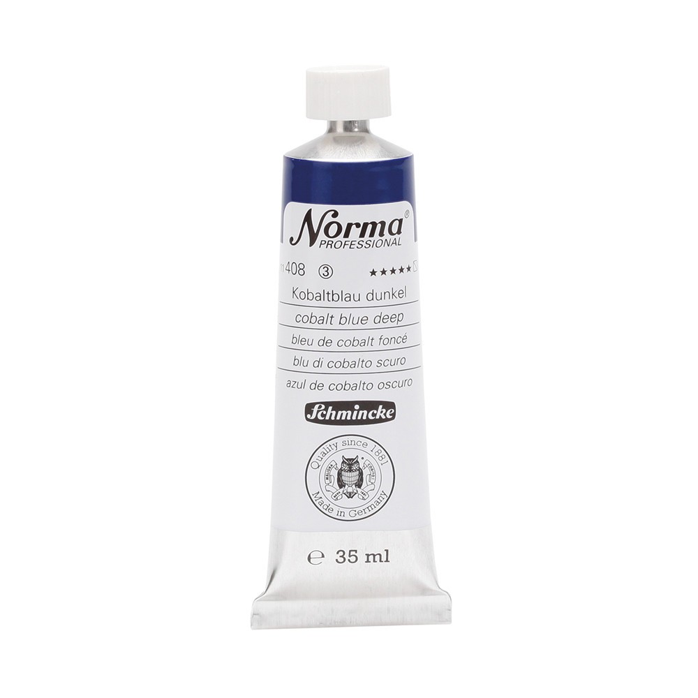 Farba olejna Norma Professional - Schmincke - 408, Cobalt Blue Deep, 35 ml