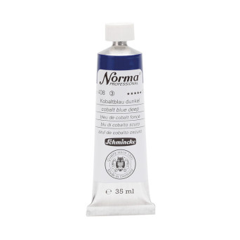 Farba olejna Norma Professional - Schmincke - 408, Cobalt Blue Deep, 35 ml