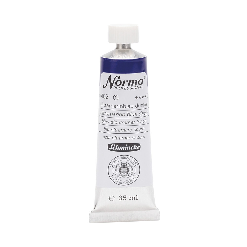 Farba olejna Norma Professional - Schmincke - 402, Ultramarine Blue Deep, 35 ml