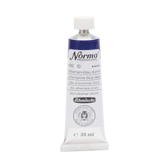 Norma Professional oil paint - Schmincke - 402, Ultramarine Blue Deep, 35 ml