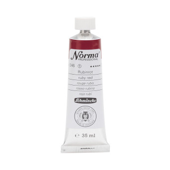 Farba olejna Norma Professional - Schmincke - 346, Ruby Red, 35 ml
