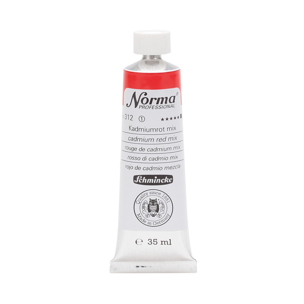 Farba olejna Norma Professional - Schmincke - 312, Cadmium Red Mix, 35 ml