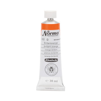 Farba olejna Norma Professional - Schmincke - 302, Brilliant Orange, 35 ml