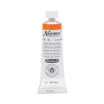 Norma Professional oil paint - Schmincke - 300, Cadmium Orange, 35 ml
