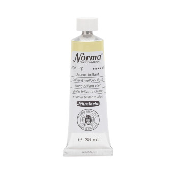 Farba olejna Norma Professional - Schmincke - 234, Brilliant Yellow Light, 35 ml