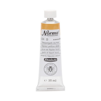 Farba olejna Norma Professional - Schmincke - 224, Naples Yellow Deep, 35 ml