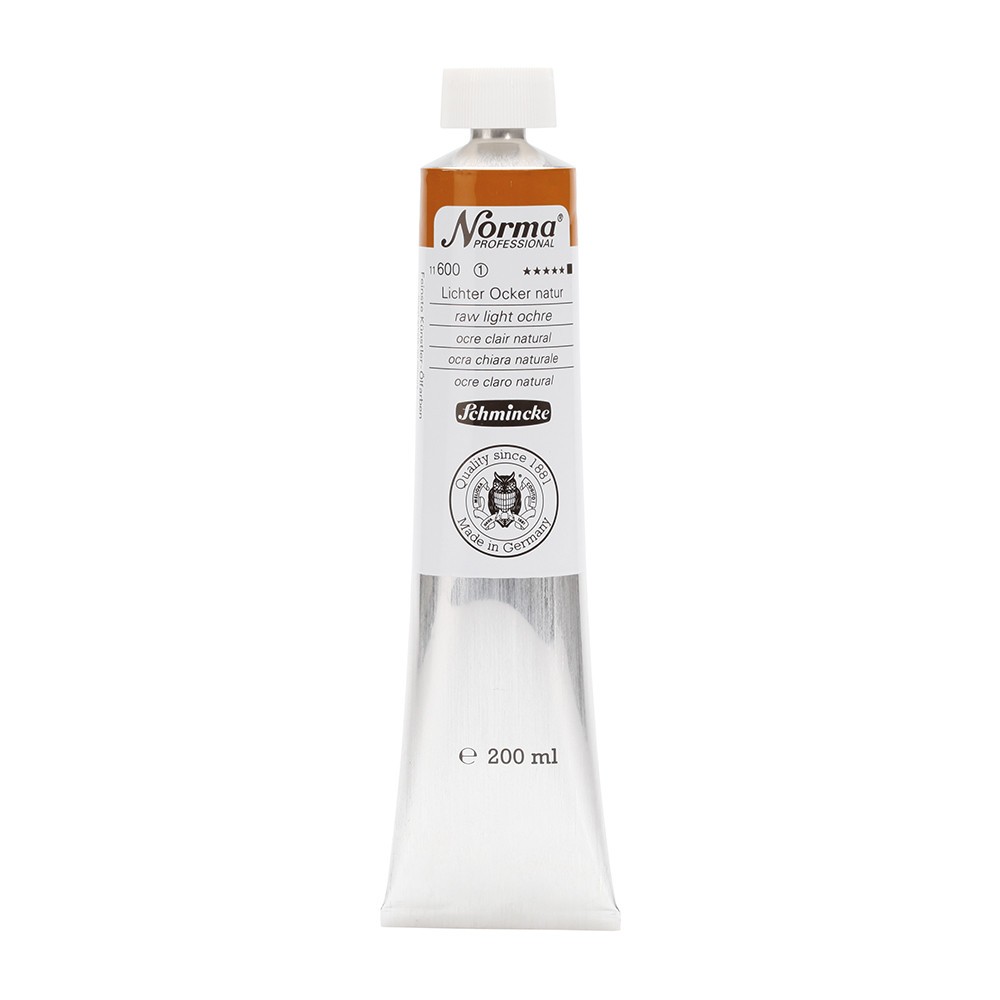 Farba olejna Norma Professional - Schmincke - 600, Raw Light Ochre, 200 ml