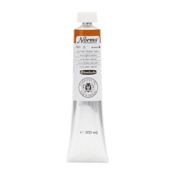 Norma Professional oil paint - Schmincke - 600, Raw Light Ochre, 200 ml