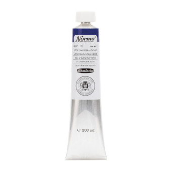 Farba olejna Norma Professional - Schmincke - 402, Ultramarine Blue Deep, 200 ml