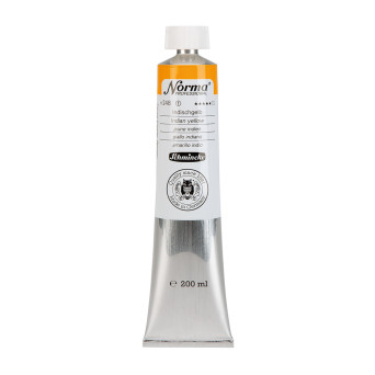Norma Professional oil paint - Schmincke - 248, Indian Yellow, 200 ml