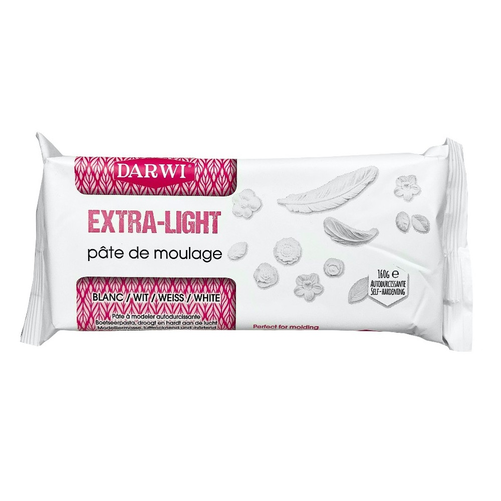 Glinka masa plastyczna, super lekka - Darwi - 160 g