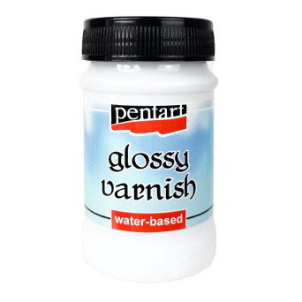 Water based varnish - Pentart - glossy, 100 ml