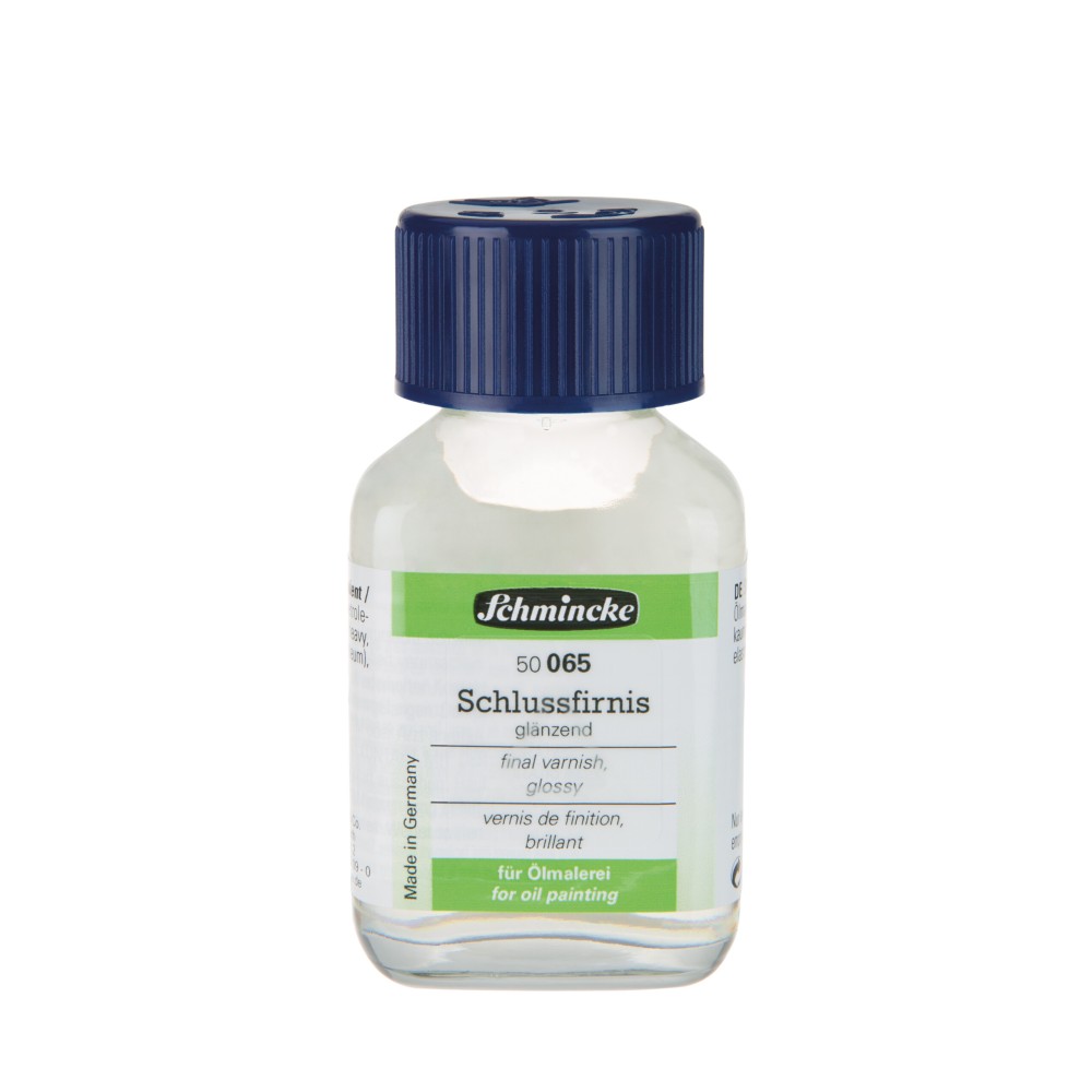 Werniks końcowy do farb olejnych - Schmincke - błyszczący, 60 ml