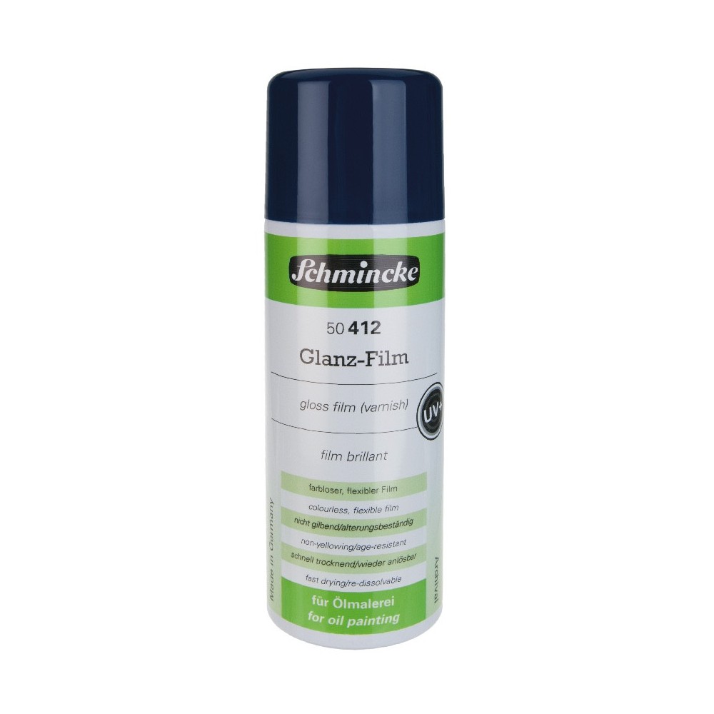 Werniks w sprayu do farb olejnych - Schmincke - błyszczący, 300 ml