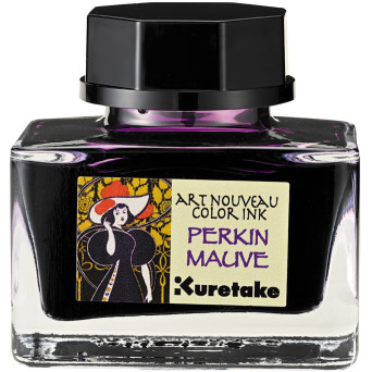 Atrament Ink-Cafe Art Noveau - Kuretake - Perkin Mauve, 21 ml