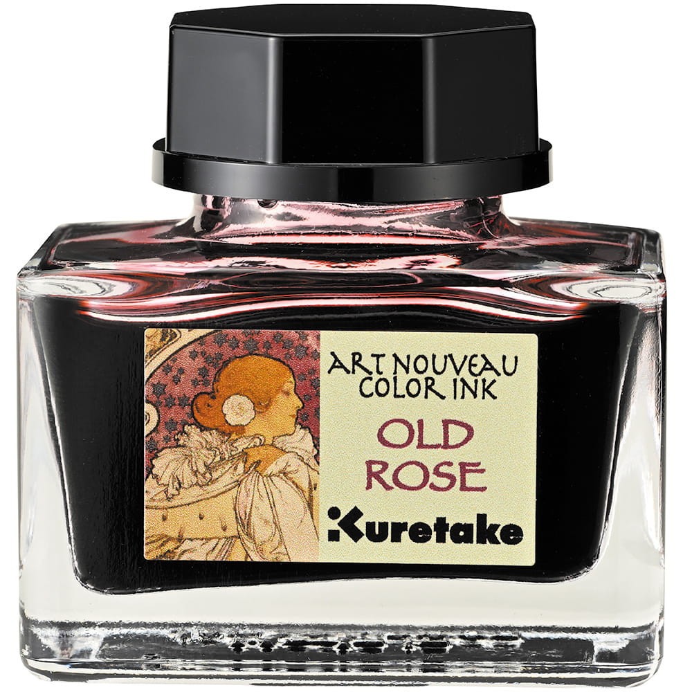 Atrament Ink-Cafe Art Noveau - Kuretake - Old Rose, 21 ml