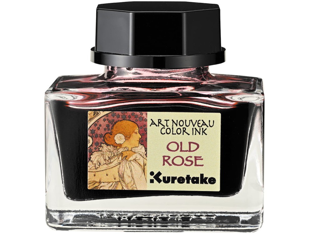 Atrament Ink-Cafe Art Noveau - Kuretake - Old Rose, 21 ml