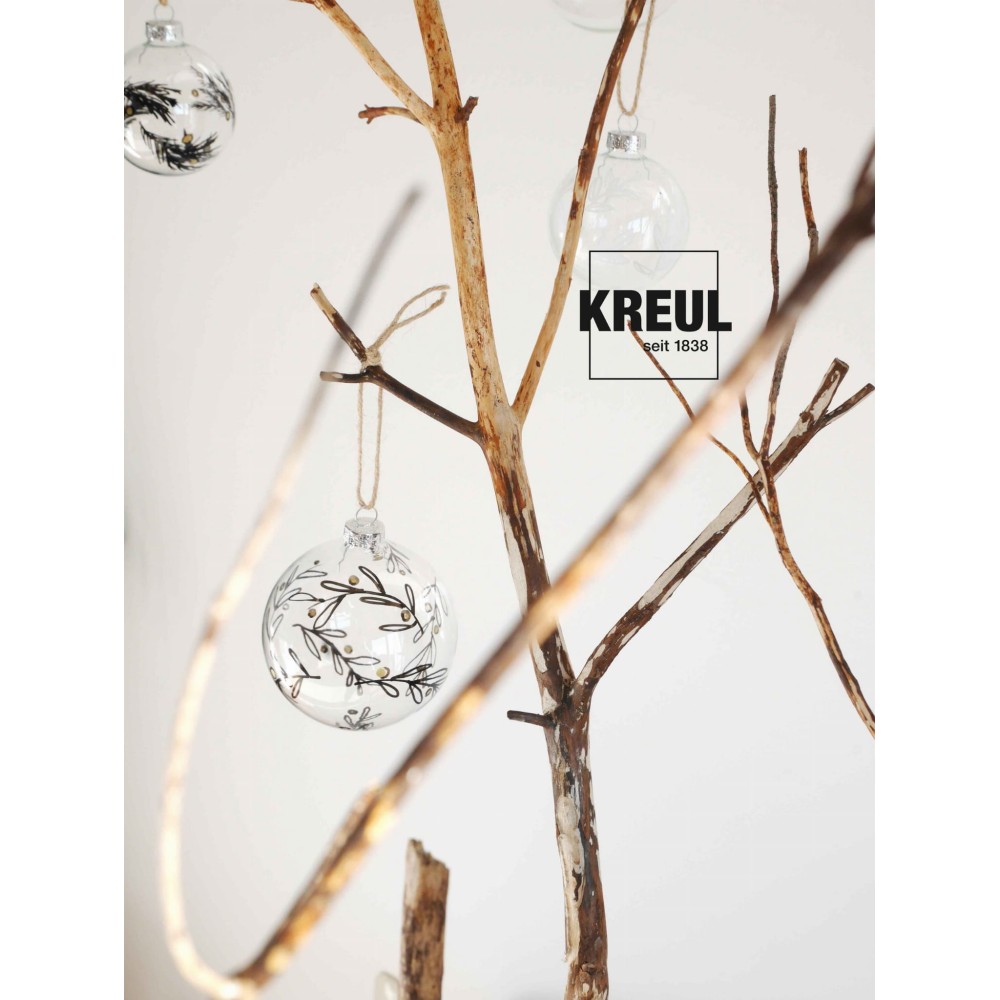 Gloss Paint Marker - Kreul - fine, White, 1-2 mm