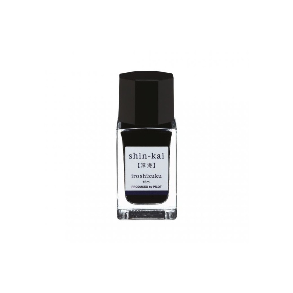 Iroshizuku calligraphy ink - Pilot - Shin-Kai (Deep Sea), 15 ml