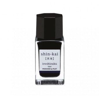 Iroshizuku calligraphy ink - Pilot - Shin-Kai (Deep Sea), 15 ml