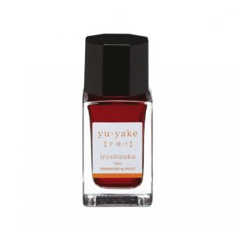 Iroshizuku calligraphy ink - Pilot - Yu-Yake (Sunset), 15 ml