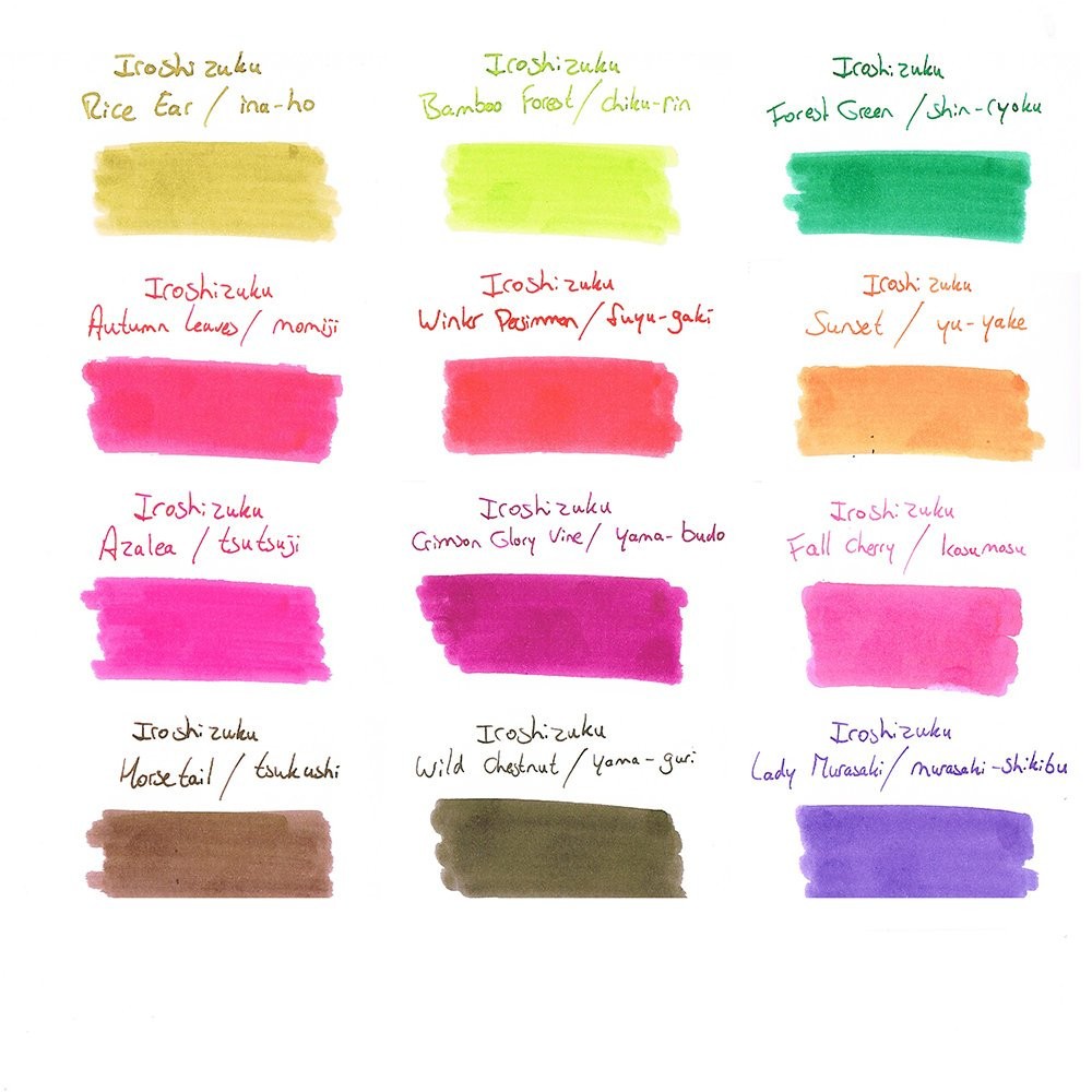 Atrament Iroshizuku - Pilot - Shin-Ryoku (Forest Green), 15 ml
