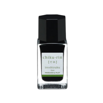Iroshizuku calligraphy ink - Pilot - Chiku-Rin (Bamboo Forest), 15 ml