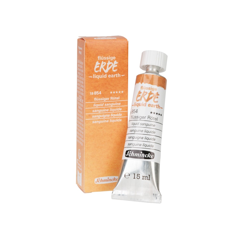 Sangwina w płynie Liquid Earth - Schmincke - 15 ml