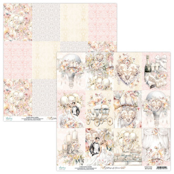 Papier do scrapbookingu 30,5 x 30,5 cm - Mintay - Always & Forever 06