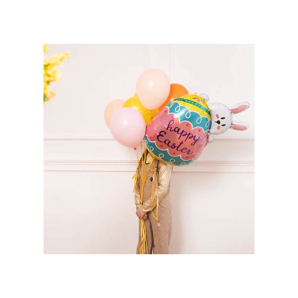 Happy Easter egg foil balloon - 72 x 81 cm