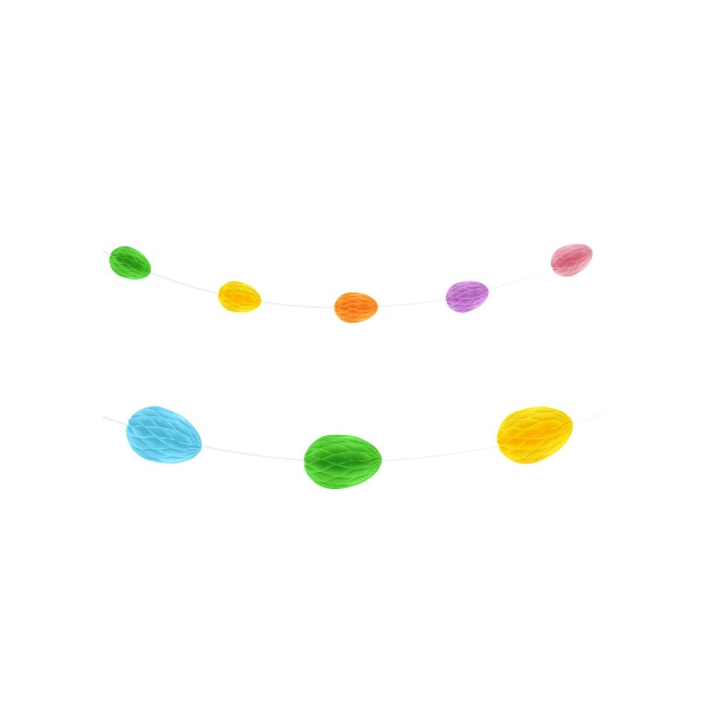 Banner honeycomb Easter Eggs - 6,5 x 300 cm