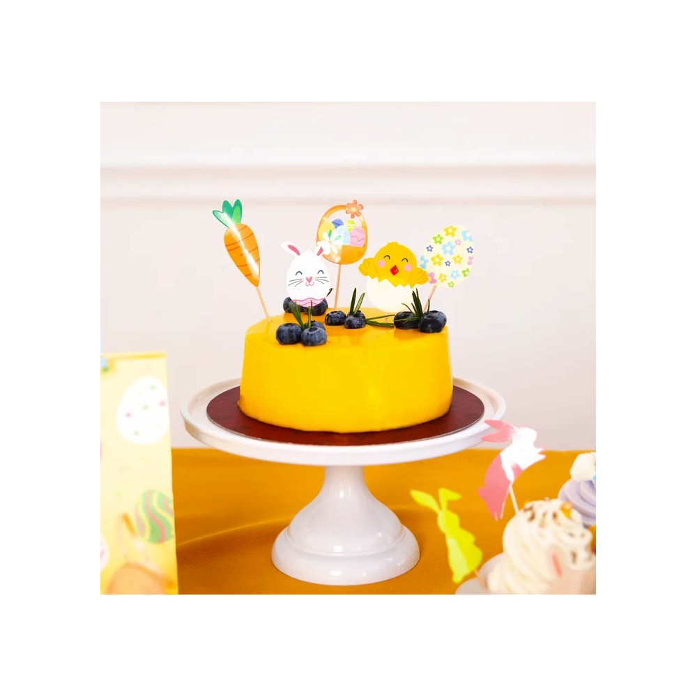 Paper Easter toppers - 5 pcs.