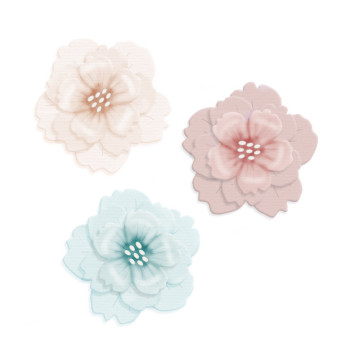 Set of cutting dies Flowers - DpCraft - 3 pcs.